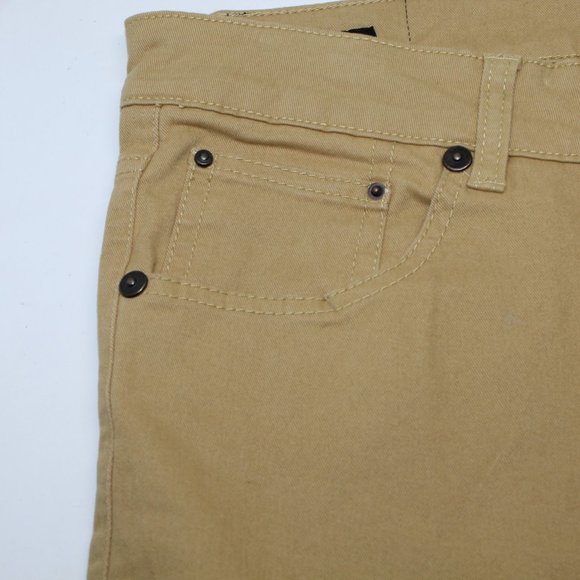 Bauer Chip Foster Slim Hockey NWT Men's 34 x 34 Khaki 5 Pocket Stretch Jeans - Picture 11 of 13